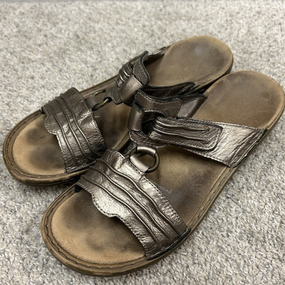 Rieker Sandals Women's‎ 40 EUR 9 US Gladiator Brown Slip On